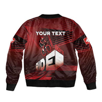 Personalized Switzerland Cycling Bomber Jacket Sporty Style - Wonder Print Shop