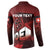 Personalized Switzerland Cycling Button Sweatshirt Sporty Style - Wonder Print Shop