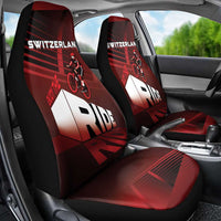 Switzerland Cycling Car Seat Cover Sporty Style - Wonder Print Shop