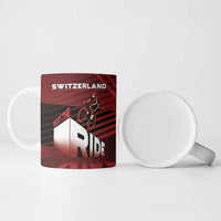 Switzerland Cycling Ceramic Mug Sporty Style - Wonder Print Shop