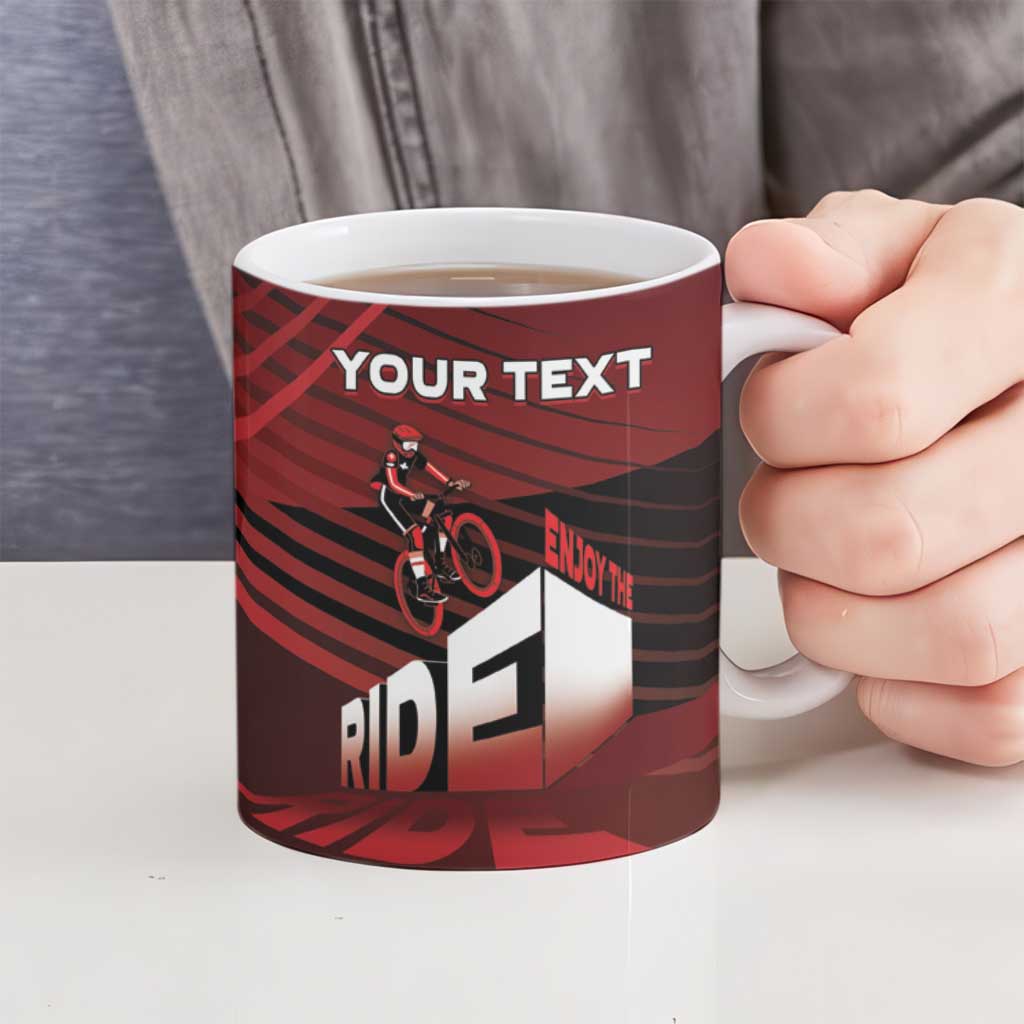 Switzerland Cycling Ceramic Mug Sporty Style - Wonder Print Shop