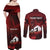Personalized Switzerland Cycling Couples Matching Off Shoulder Maxi Dress and Long Sleeve Button Shirt Sporty Style - Wonder Print Shop