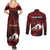 Personalized Switzerland Cycling Couples Matching Summer Maxi Dress and Long Sleeve Button Shirt Sporty Style - Wonder Print Shop
