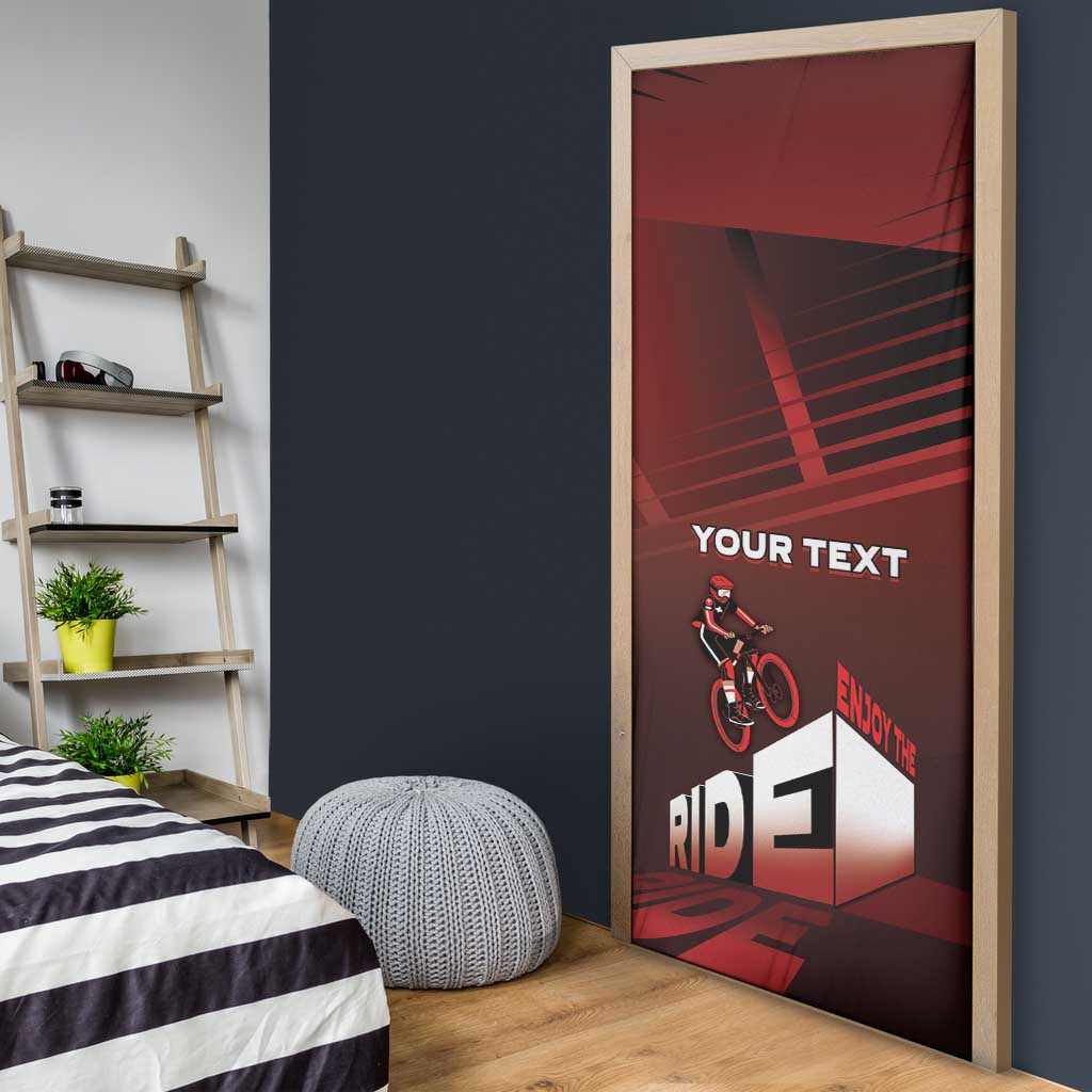 Personalized Switzerland Cycling Door Cover Sporty Style - Wonder Print Shop