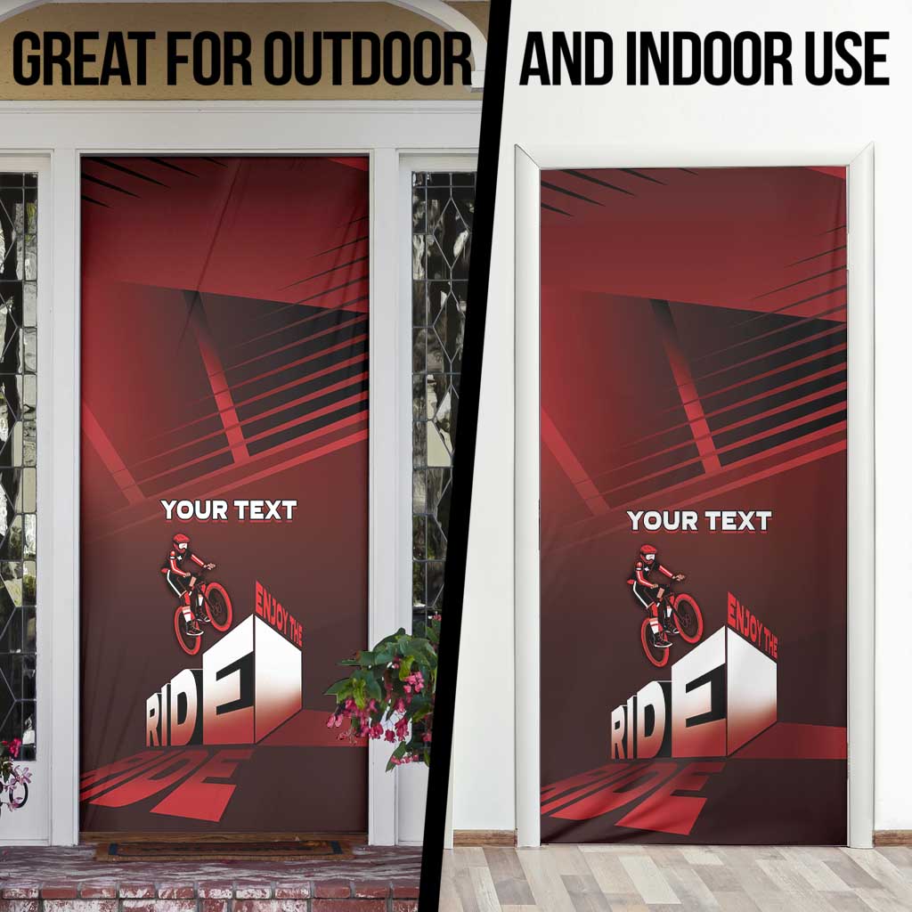 Personalized Switzerland Cycling Door Cover Sporty Style - Wonder Print Shop