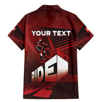 Personalized Switzerland Cycling Family Matching Mermaid Dress and Hawaiian Shirt Sporty Style - Wonder Print Shop