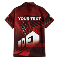 Personalized Switzerland Cycling Family Matching Short Sleeve Bodycon Dress and Hawaiian Shirt Sporty Style - Wonder Print Shop