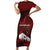 Personalized Switzerland Cycling Family Matching Short Sleeve Bodycon Dress and Hawaiian Shirt Sporty Style - Wonder Print Shop