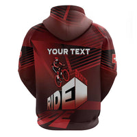 Personalized Switzerland Cycling Hoodie Sporty Style - Wonder Print Shop