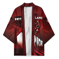 Personalized Switzerland Cycling Kimono Sporty Style - Wonder Print Shop