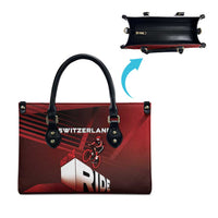 Switzerland Cycling Leather Bag Sporty Style - Wonder Print Shop