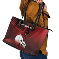 Switzerland Cycling Leather Tote Bag Sporty Style - Wonder Print Shop