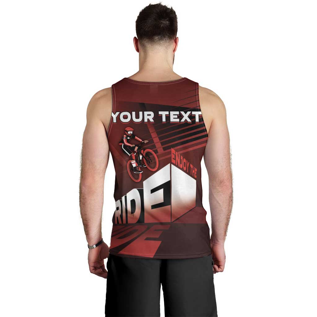 Personalized Switzerland Cycling Men Tank Top Sporty Style - Wonder Print Shop