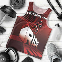Personalized Switzerland Cycling Men Tank Top Sporty Style - Wonder Print Shop
