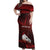 Personalized Switzerland Cycling Off Shoulder Maxi Dress Sporty Style - Wonder Print Shop
