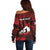 Personalized Switzerland Cycling Off Shoulder Sweater Sporty Style - Wonder Print Shop