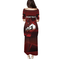 Personalized Switzerland Cycling Puletasi Sporty Style - Wonder Print Shop