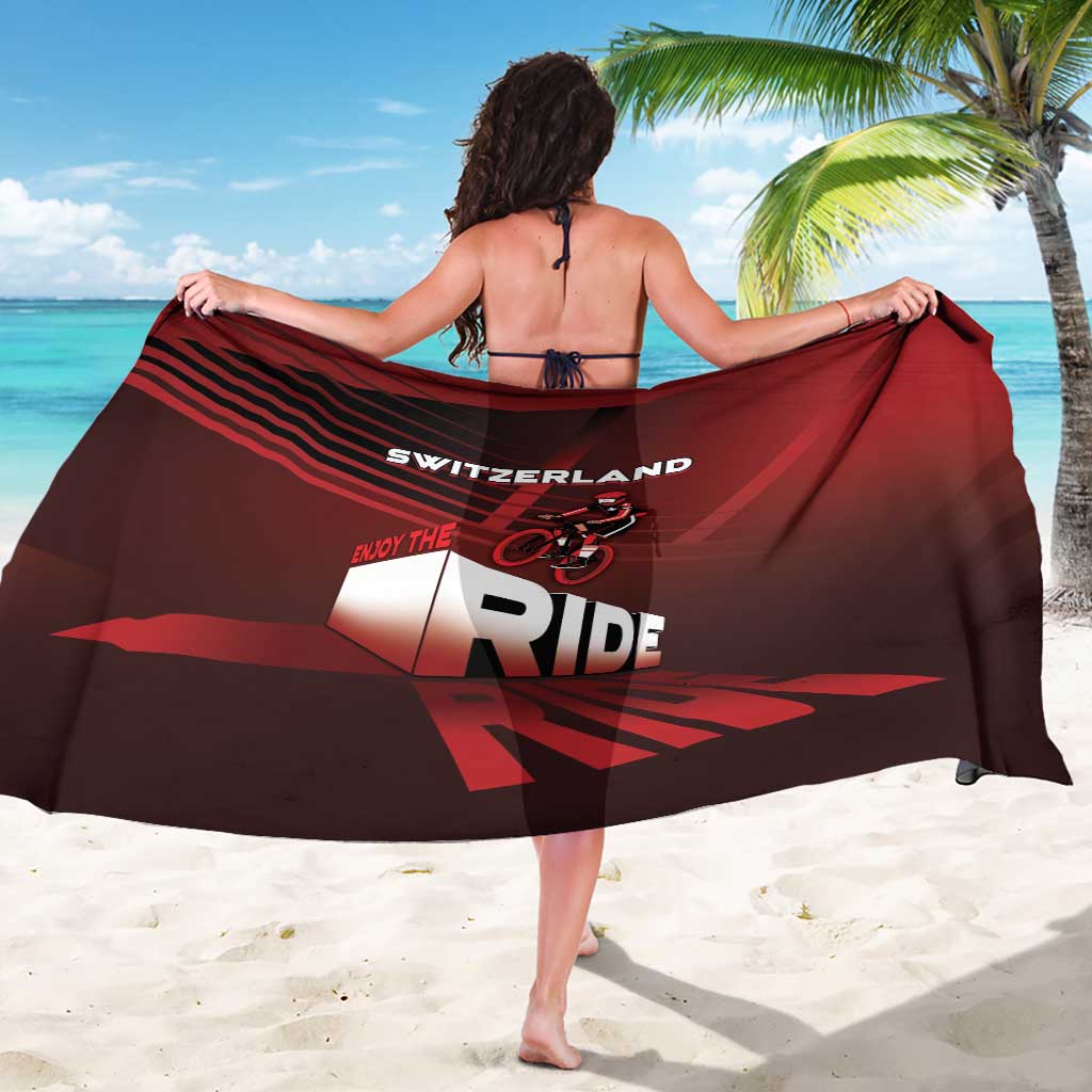 Switzerland Cycling Sarong Sporty Style - Wonder Print Shop