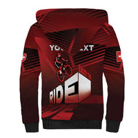 Personalized Switzerland Cycling Sherpa Hoodie Sporty Style - Wonder Print Shop