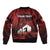 Personalized Switzerland Cycling Sleeve Zip Bomber Jacket Sporty Style - Wonder Print Shop