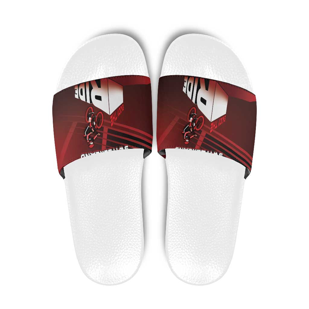 Switzerland Cycling Slide Sandals Sporty Style - Wonder Print Shop