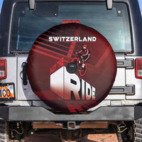 Switzerland Cycling Spare Tire Cover Sporty Style - Wonder Print Shop