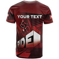 Personalized Switzerland Cycling T Shirt Sporty Style - Wonder Print Shop