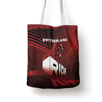 Switzerland Cycling Tote Bag Sporty Style - Wonder Print Shop