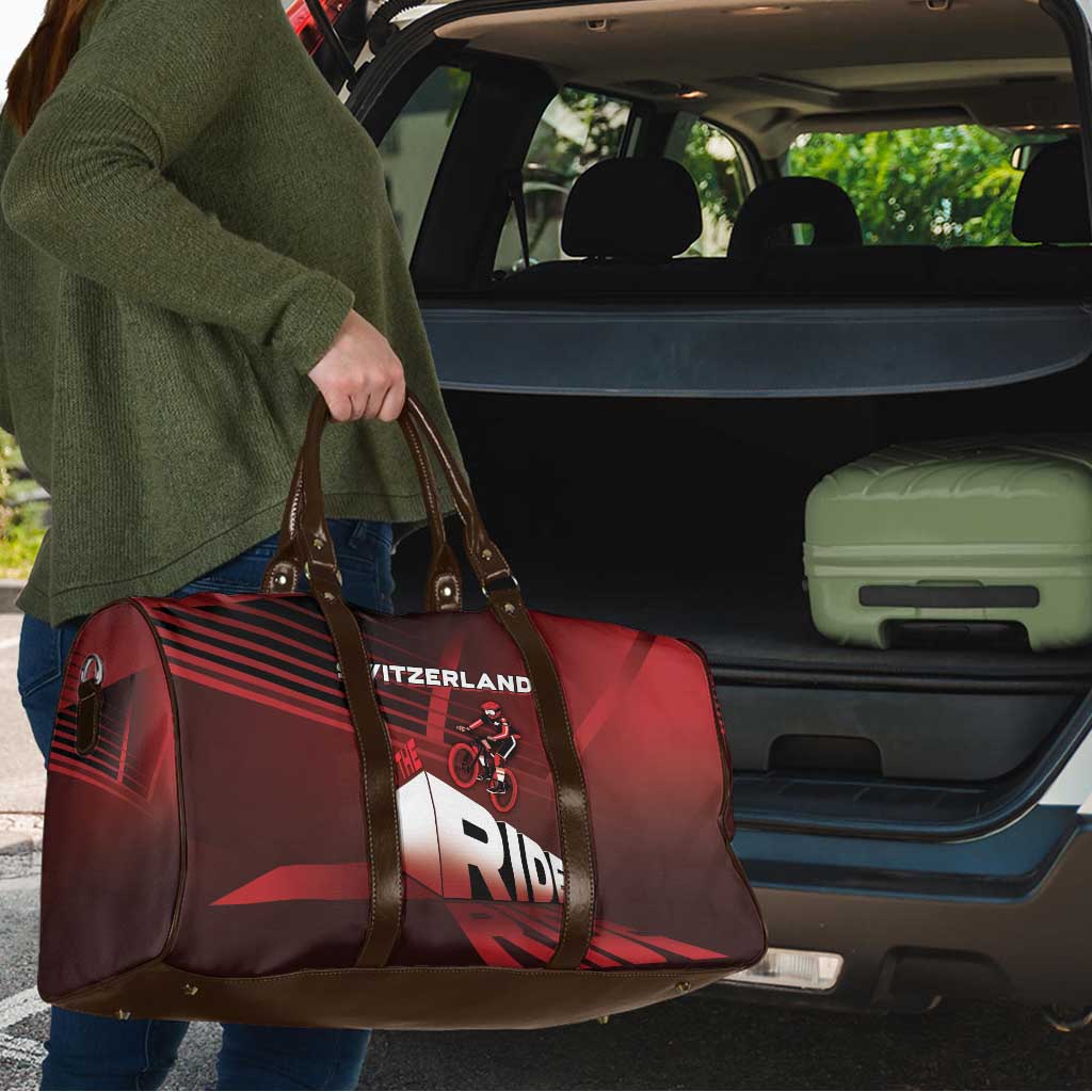 Switzerland Cycling Travel Bag Sporty Style - Wonder Print Shop