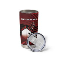 Personalized Switzerland Cycling Tumbler Cup Sporty Style - Wonder Print Shop