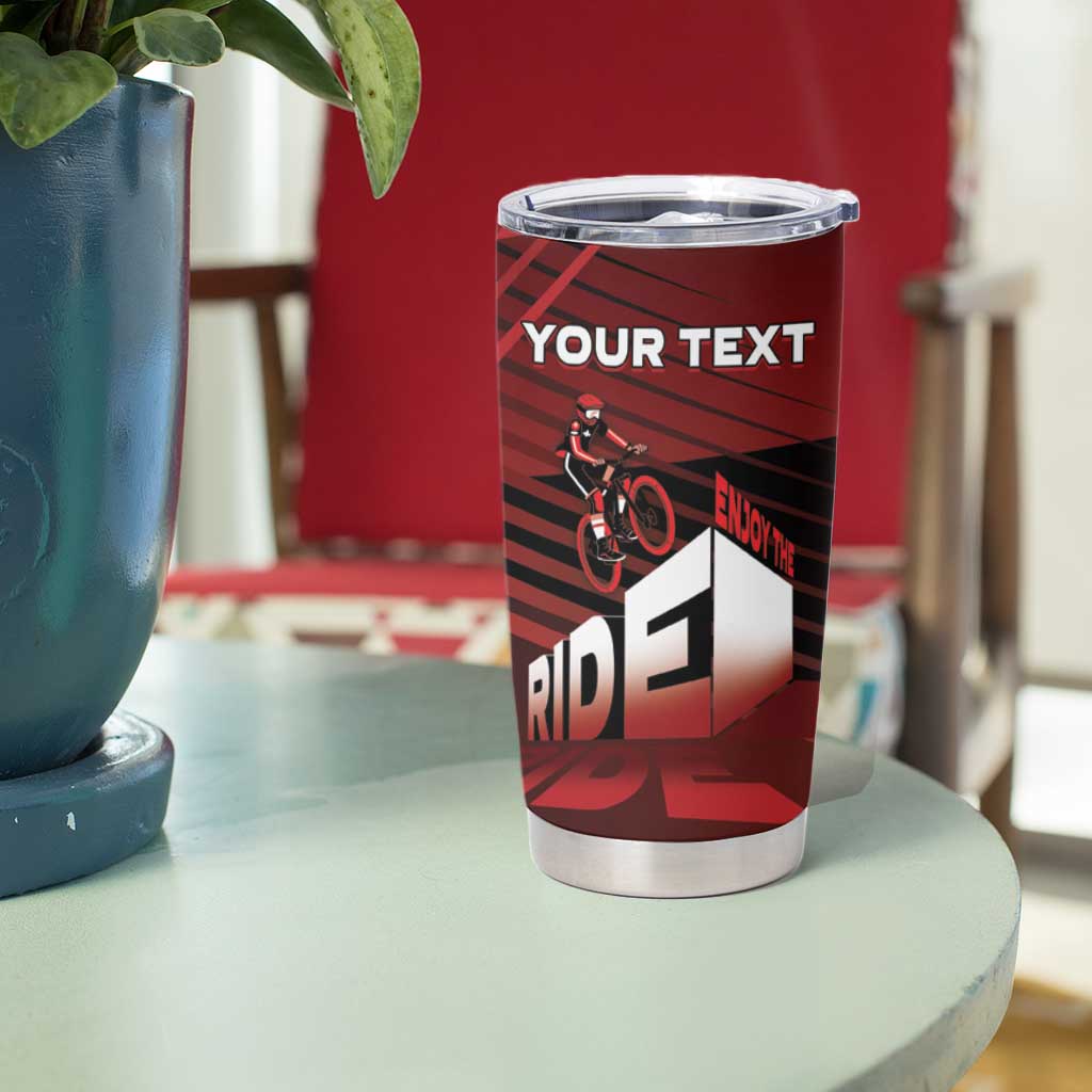 Personalized Switzerland Cycling Tumbler Cup Sporty Style - Wonder Print Shop