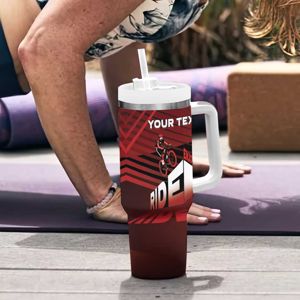 Personalized Switzerland Cycling Tumbler With Handle Sporty Style - Wonder Print Shop