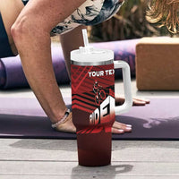 Personalized Switzerland Cycling Tumbler With Handle Sporty Style - Wonder Print Shop