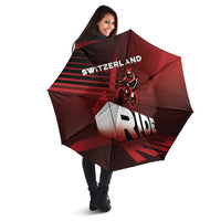 Switzerland Cycling Umbrella Sporty Style - Wonder Print Shop
