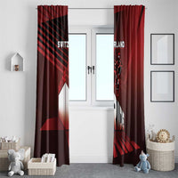 Switzerland Cycling Window Curtain Sporty Style - Wonder Print Shop