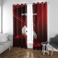 Switzerland Cycling Window Curtain Sporty Style - Wonder Print Shop
