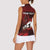 Personalized Switzerland Cycling Women Sleeveless Polo Shirt Sporty Style - Wonder Print Shop