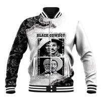 Black Cowboy Baseball Jacket African American Black History Unique Style