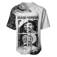 Black Cowboy Baseball Jersey African American Black History Unique Style
