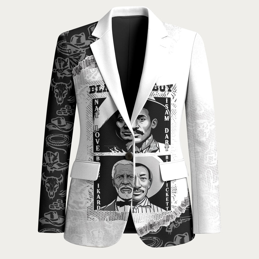 Black Cowboy Blazer African American Black History Unique Style