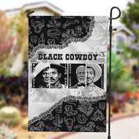 Black Cowboy Garden Flag African American Black History Unique Style