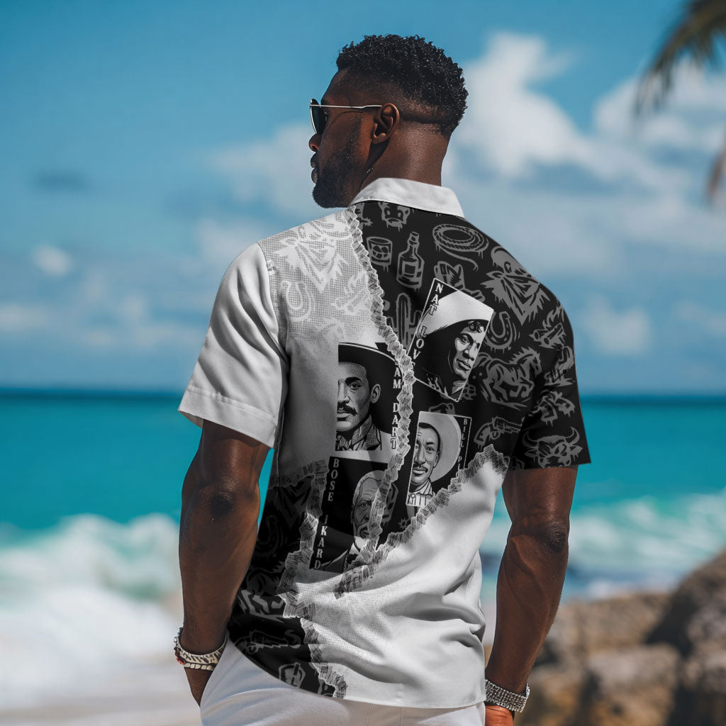 Black Cowboy Hawaiian Shirt African American Black History Unique Style