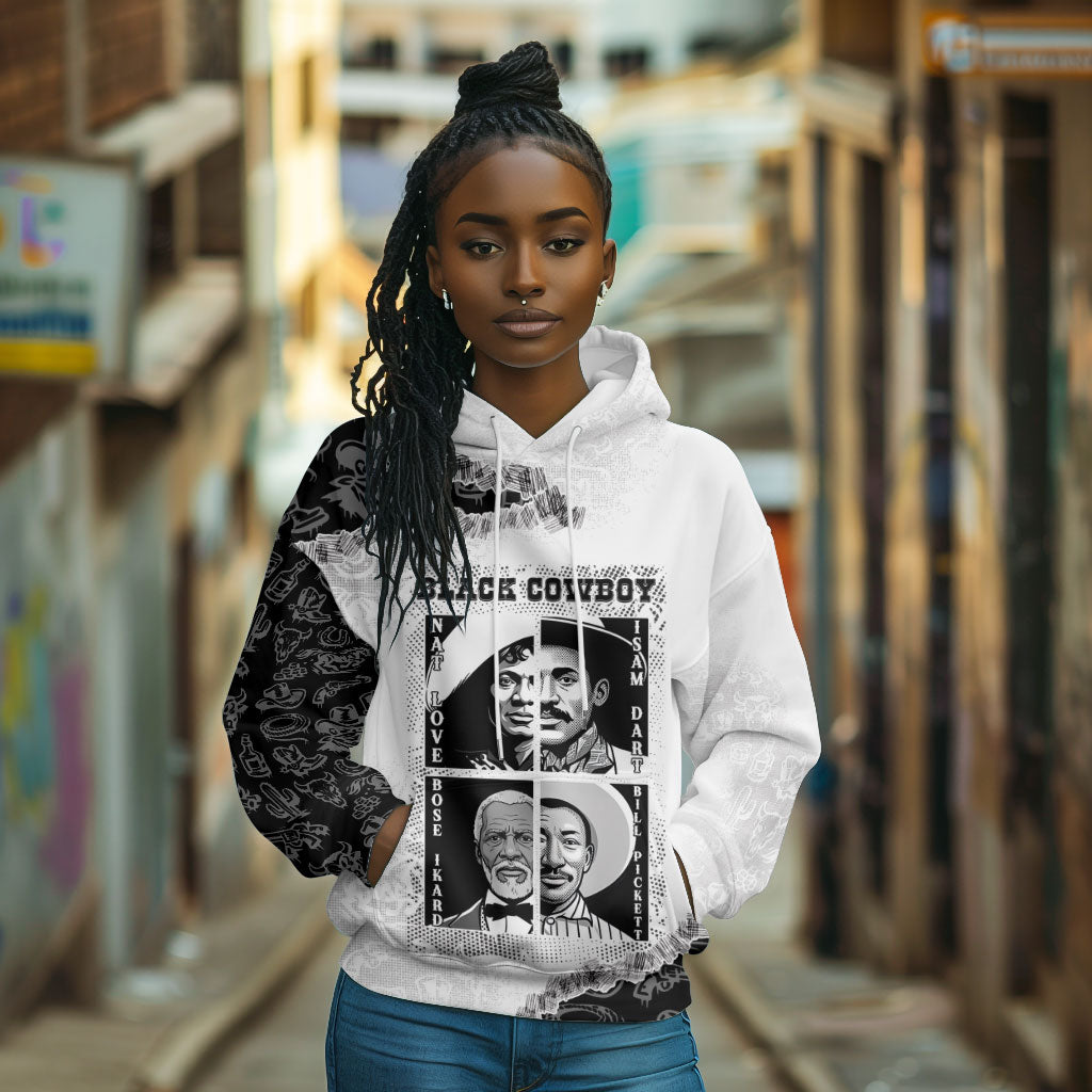 Black Cowboy Hoodie African American Black History Unique Style