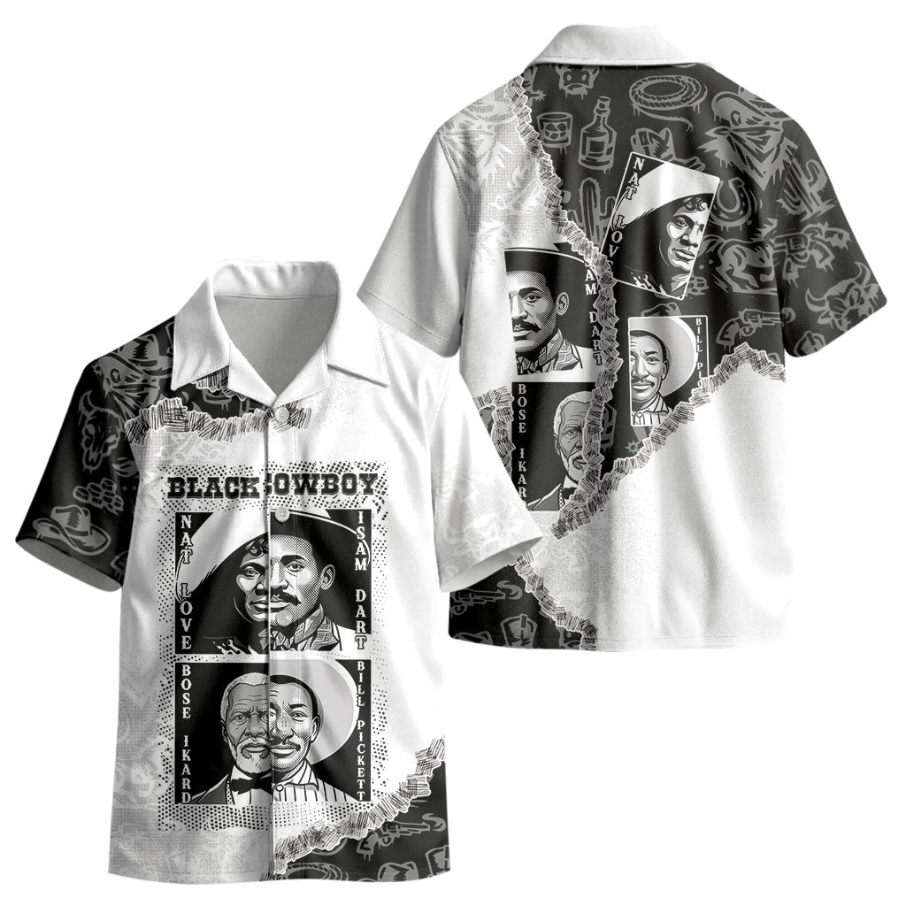 Black Cowboy Kid Hawaiian Shirt African American Black History Unique Style