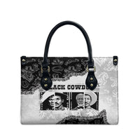 Black Cowboy Leather Bag African American Black History Unique Style