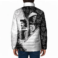 Black Cowboy Padded Jacket African American Black History Unique Style