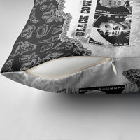 Black Cowboy Pillow Cover African American Black History Unique Style