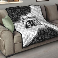 Black Cowboy Quilt African American Black History Unique Style