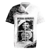 Black Cowboy Rugby Jersey African American Black History Unique Style