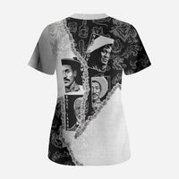 Black Cowboy Scrub Top African American Black History Unique Style